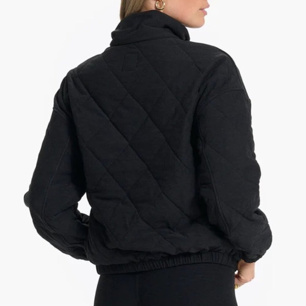 Vuori Halo Insulated Jacket Women's DreamKnit™ Black Heather XL